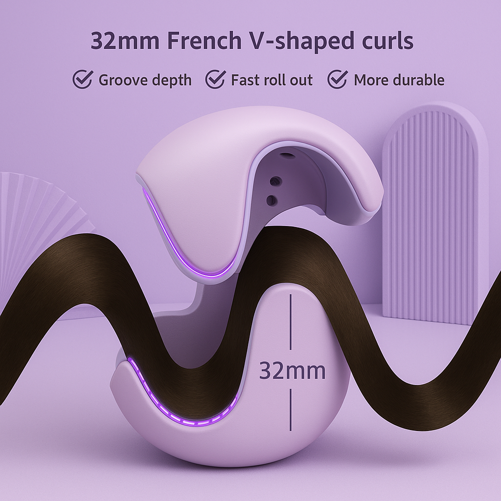 TruGlow™ Cordless Auto Curler